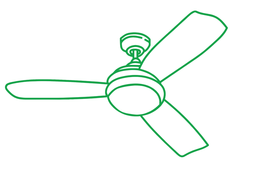 Ventilateur de plafond