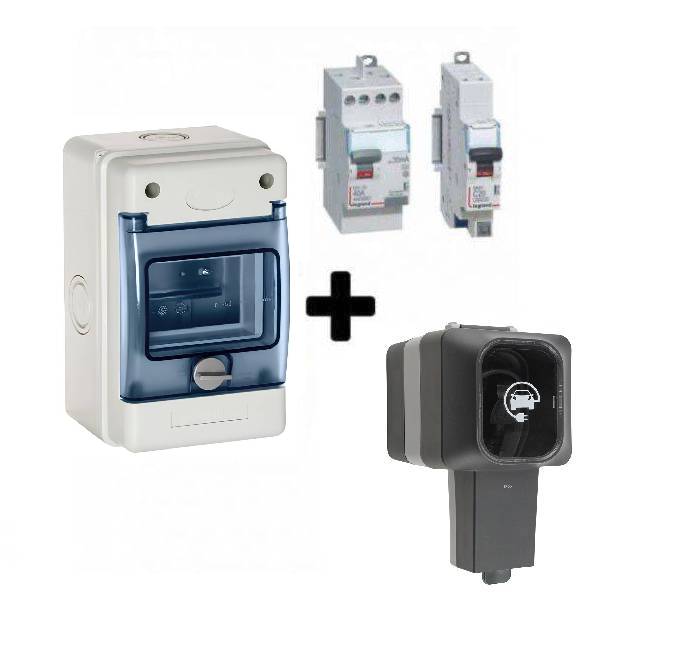 ProTec Easy Charge 790198 Type 2 EV Charging Socket Gray 6