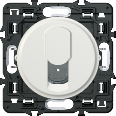 Prise Rj45 Grade 3 Celiane Blanc Complet Blanc Appareillage