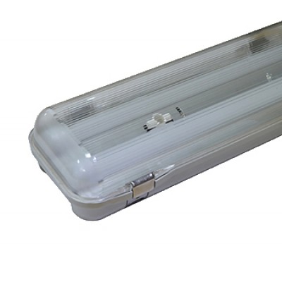 Luminaire Neon Eclairage Suspendu Etanche Niha Led 60 Watts 1 5m Diffuseur Transparent