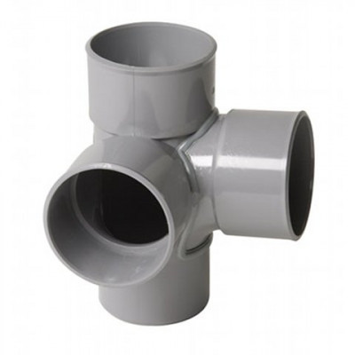 Te Double Equerre Mf 90 Diametre 100 Te Pvc Double