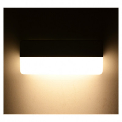 Applique Led Ip65 Anthracite Murale 230v 12 3000°k D Watt J35T1cuFKl