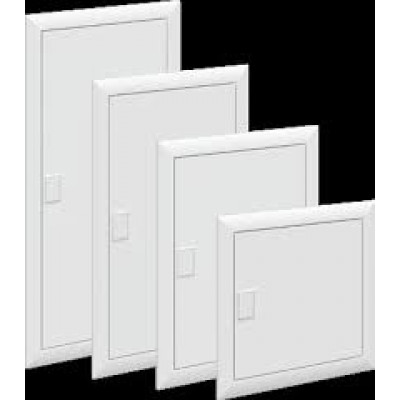 Porte Blanche Pour Coffret Encastre Uk600 2 Rangees Batir Moins Cher