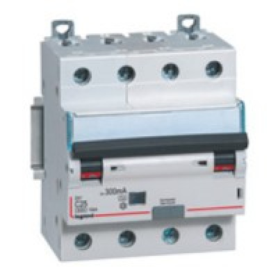Disjoncteur différentiel tétrapolaire 20A type Hpi 30mA - Disjoncteur ...