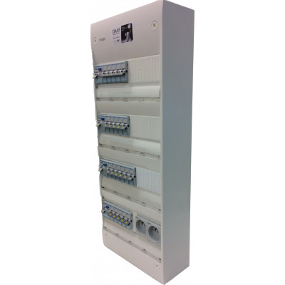 Tableau Hager Monte 4 Rangees Tableau Monte Tableau Electrique Hager Tableau Electrique Electricite Batir Moins Cher