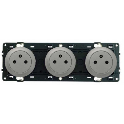 Prise Triple Precablee Celiane Surface Titane Complet Titane Appareillage Complet Legrand Celiane Appareillage Legrand Celiane Appareillage Legrand Appareillage Electrique Electricite Batir Moins Cher