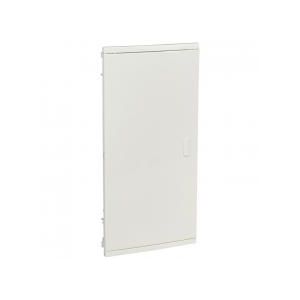 Coffret encastré 4 rangées porte blanche