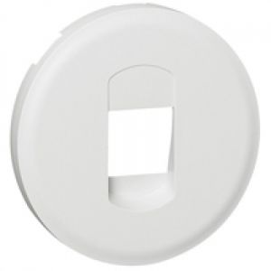 Enjoliveur prise haut-parleur simple - Blanc - 068211 - Legrand 