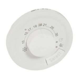 Enjoliveur thermostat d'ambiance - Blanc