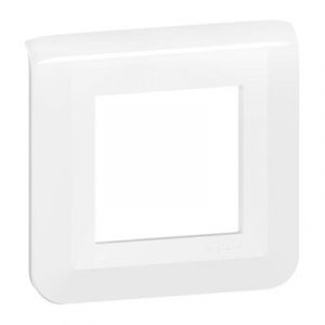  Plaque de finition Mosaic pour 2 modules blanc
