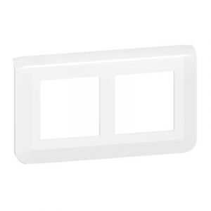  Plaque de finition horizontale spéciale rénovation Mosaic pour 2x2 modules blanc
