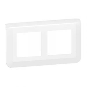  Plaque de finition horizontale spéciale rénovation Mosaic pour 2x2 modules blanc