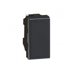Poussoir 1 module Mosaic anthracite - 079130 - Legrand
