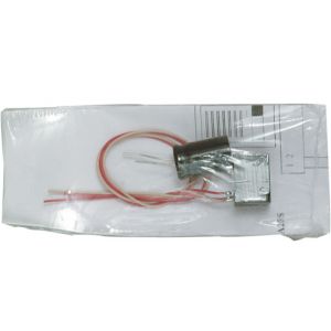 Relais 12 Vcc RYK référence 100341 de la marque Aiphone - Contact sec (tout ou rien) capacité 8 A / 250 Vac. Pour la commande de gâche ou pour commande de portail automatique. Pour gamme DA, DB et kit KA3. 