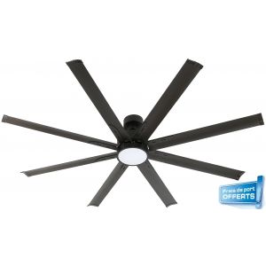 Ventilateur de plafond avec éclairage LED, Boréas réf. 112441 FARELEK.