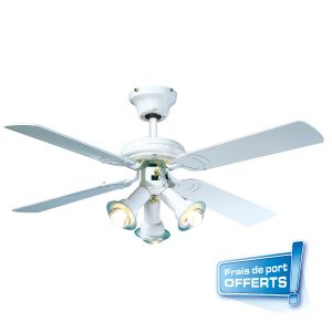  Ventilateur plafond MALDIVES + fixations offertes FARELEK - 112615