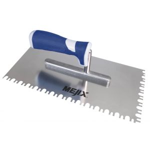 Platoir universel U 8 x 10 + 4 x 7 mm 270 x 130mm  180254 - MEJIX Lame en acier inoxydable pour une durabilité et résistance maximales.