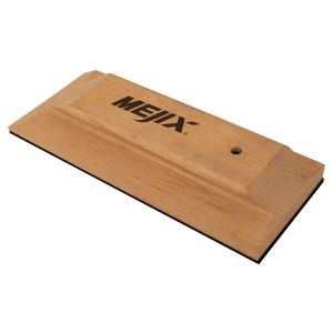Batte bois 300x120 mm avec semelle caoutchouc 180262 - MEJIX