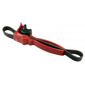 Clé à sangle pour tubes diam. 20 à 100 mm 180511 - MEJIX Parfait pour les formes irrégulières et les surfaces délicates.