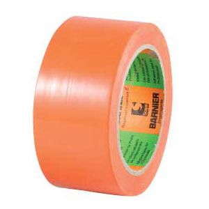 Rouleau adhésif orange de chantier en PVC scotch orange pas cher