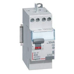 Interrupteur différentiel Legrand 411617 40A 30mA type A vis/vis