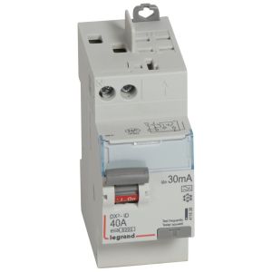 Interrupteur différentiel Legrand 411638 40A 30mA type A vis/auto