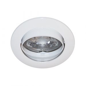 Spot encastré rond Orientable Sans Ampoule Bornier Automatique - E00M0A - Indigo