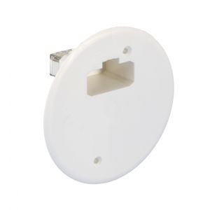 Couvercle d'applique DCL Eur'Ohm pour boîte simple - 53041