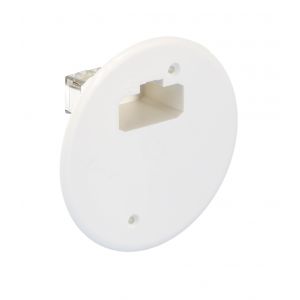 Couvercle d'applique DCL IP44 pour boîte simple EUR'OHM 