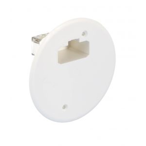 Couvercle d'applique DCL IP44 pour boîte simple EUR'OHM 