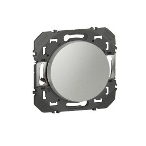 Interrupteur va-et-vient 600101 (finition alu) Dooxie 10AX 250V de la marque Legrand.