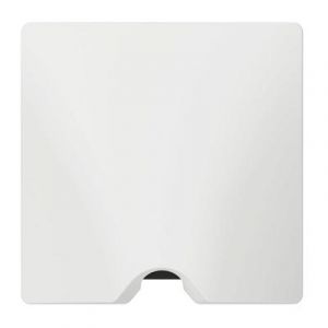 Sortie de câble IP21 dooxie livrée complète avec plaque finition blanc - 600323- Legrand