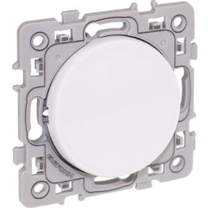 Va et vient 10A blanc - 60201 SQUARE Eur'Ohm 
