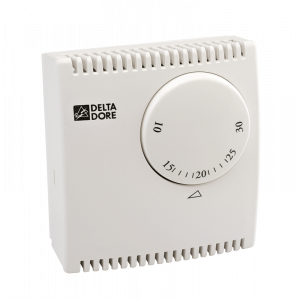 Thermostat filaire pour chauffage et climatisation