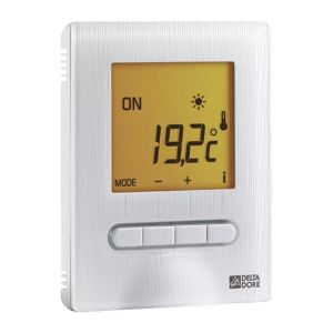 Thermostat digital pour plancher ou plafond rayonnant Minor 12 Delta Dore 6151055