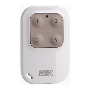 Télécommande porte-clé 4 voies pour automatismes Tyxia 1410 Delta Dore 6351389