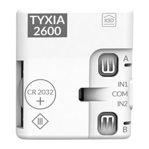 Émetteur à pile 2 voies Tyxia 2600 Delta Dore 6351399