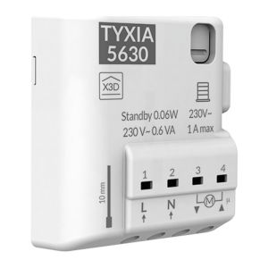 Récepteur radio pour volet roulant jusqu'à 1 A Tyxia 5630 Delta Dore 6351401