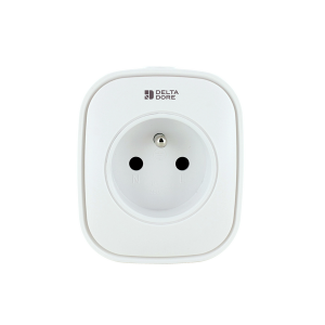 Prise connectée E (FR) 16A Easy Plug E16EM 6353005 Delta Dore. Transformez votre prise traditionnelle en une prise intelligente sans faire de travaux