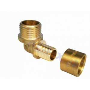 Coude mâle 16- 1/2 (15x21) -  012.1612 - AC-FIX