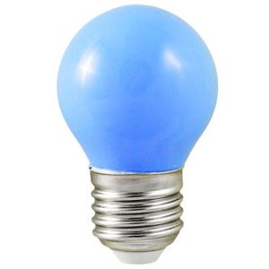 Ampoule LED E27 Bulb G45 1W Bleu