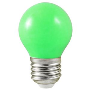 Ampoule LED E27 Couleur Bulb G45 1W Vert