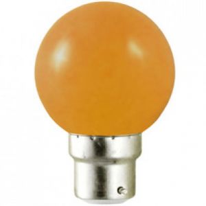 Ampoule LED B22 orange - 1W