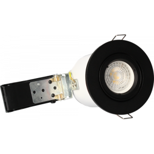 Spot encastré Orientable Noir GU10 - 731607