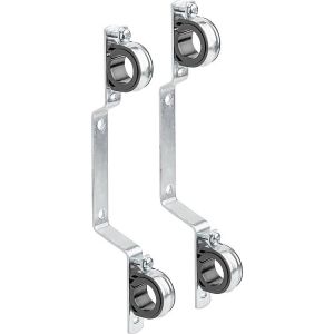 Support isophonique double pour collecteur 3/4 - AC-FIX - 016.PAR.SOP
