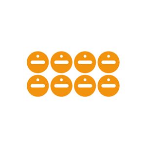 Lot de 8 étiquettes pour identification de circuits spécialisés -9 - Legrand - Bâtir Moins Cher 