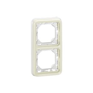 Support Plexo 2 postes vertical - Blanc 069696 Legrand