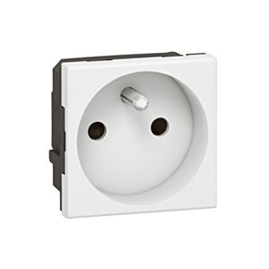 Prise de courant 2P+T droite Mosaic - 077111 - Legrand