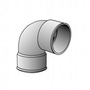 Coude FF 87° diamètre 50