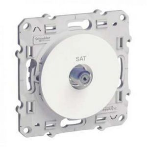 Prise SAT Odace - Blanc S520446 Schneider